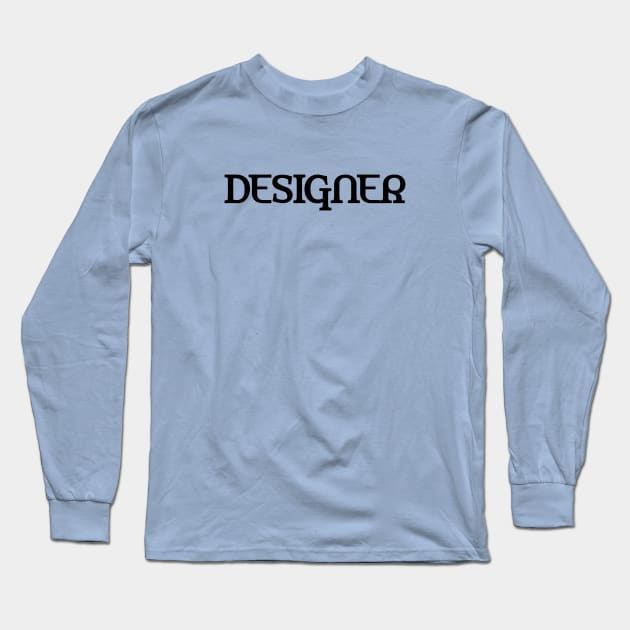 Designer Long Sleeve T-Shirt by Menu.D